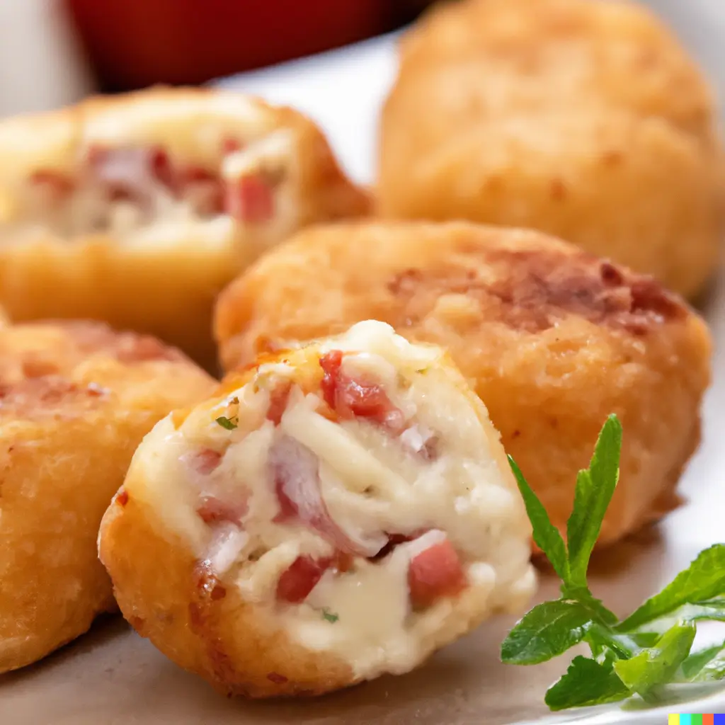 Croquetas de jamón o pollo